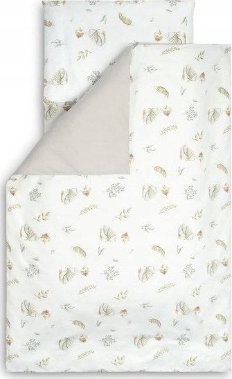 Sensillo KOMPLET POŚCIEL 2 EL.+ PRZEŚCIERADŁO GĄSKA 100X135 CM