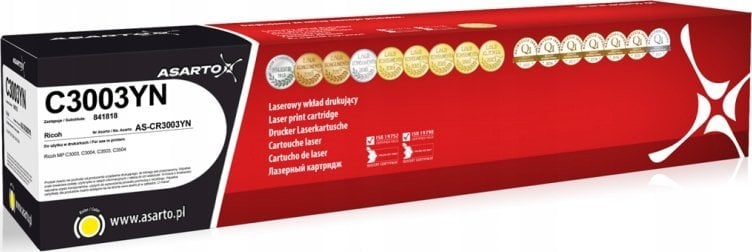 Toner Asarto Toner Asarto do Ricoh C3003YN | 841818 | 18000 str. | yellow
