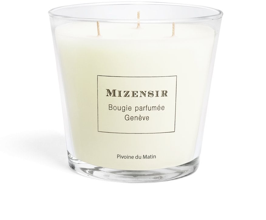 Mizensir, Pivoine Du Matin, Fresh Floral, Scented Candle, 1500 g Unisex