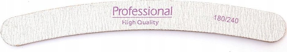 Cosmetics Zone Pilnik do paznokci hybrydowych banan 180/240 - Premium