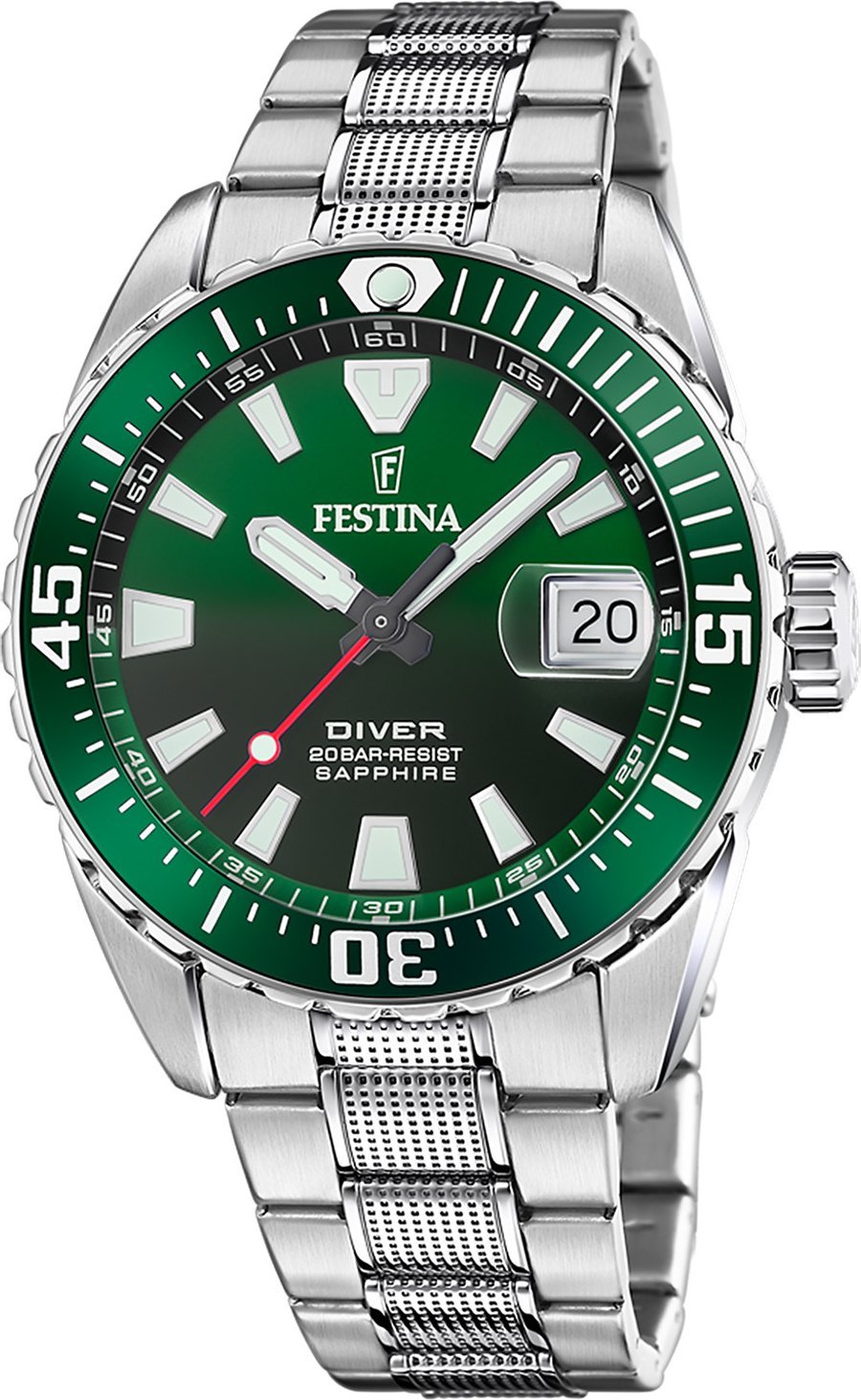 Zegarek Festina Zegarek męski Festina F20669-2 srebrny