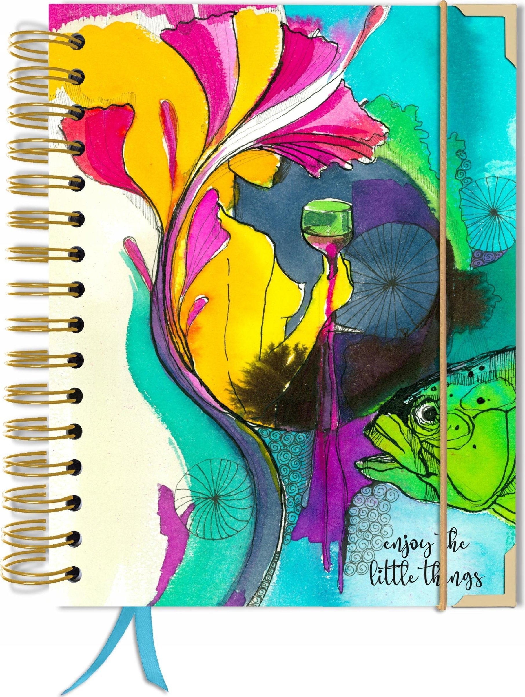 TadaPlanner Bullet journal 180 stron TaDa Planner notes zeszyt A5+ pamiętnik w kropki