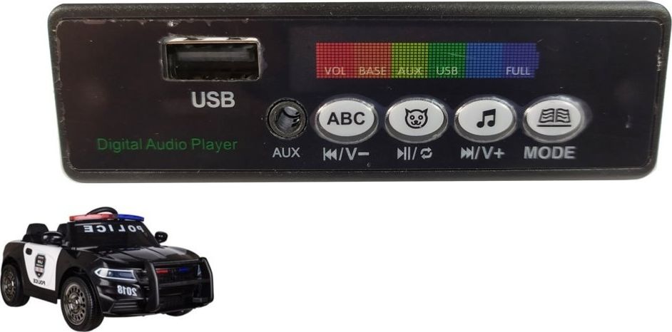 Lean Sport Panel muzyczny do pojazdu policyjnego JC666