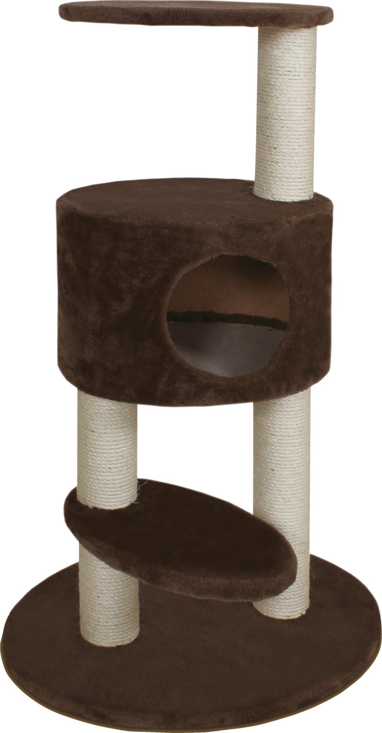 ZOLUX Drapak dla kota VOLTAIRE brązowy 60x47x105 cm