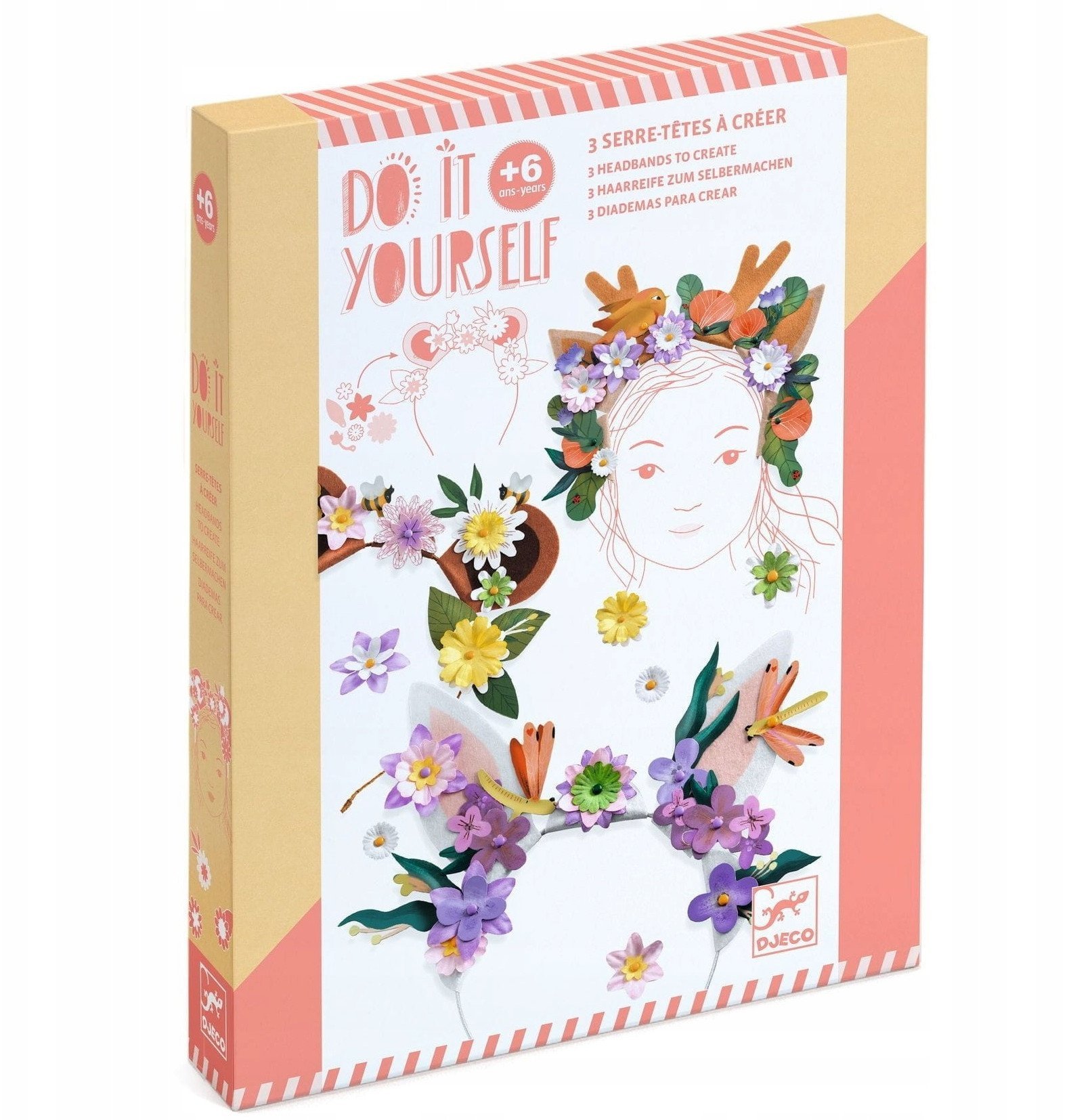 Pasidaryk pats - Plaukų lankeliai - Gėlių draugai