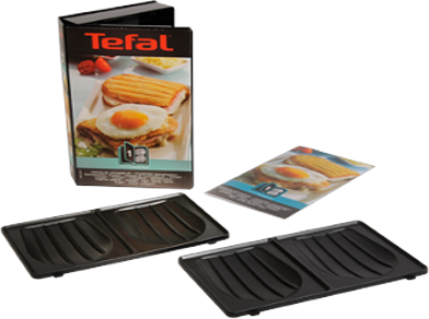 Tefal Płyty do opiekacza do kanapek tostowych + książka (XA800112)