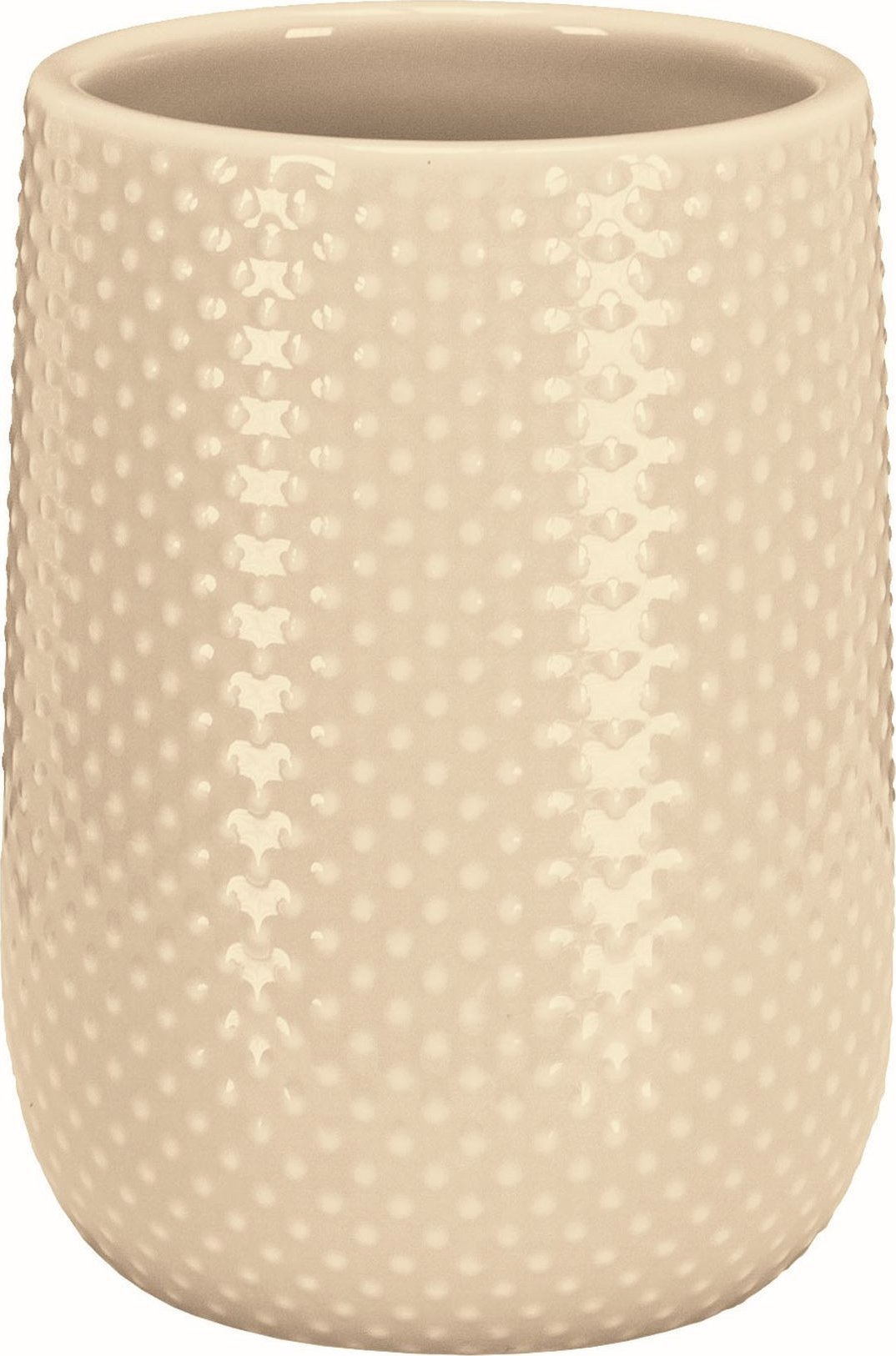 Kleine Wolke Kleine Wolke Dotty Kubek łazienkowy beżowy