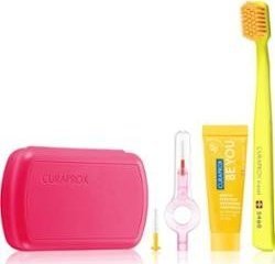 Curaprox CURAPROX TRAVEL SET CZERWONY