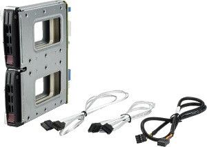 SuperMicro Supermicro Dual 63,5mm HDD Einbaukit MCP-220-84610-0N