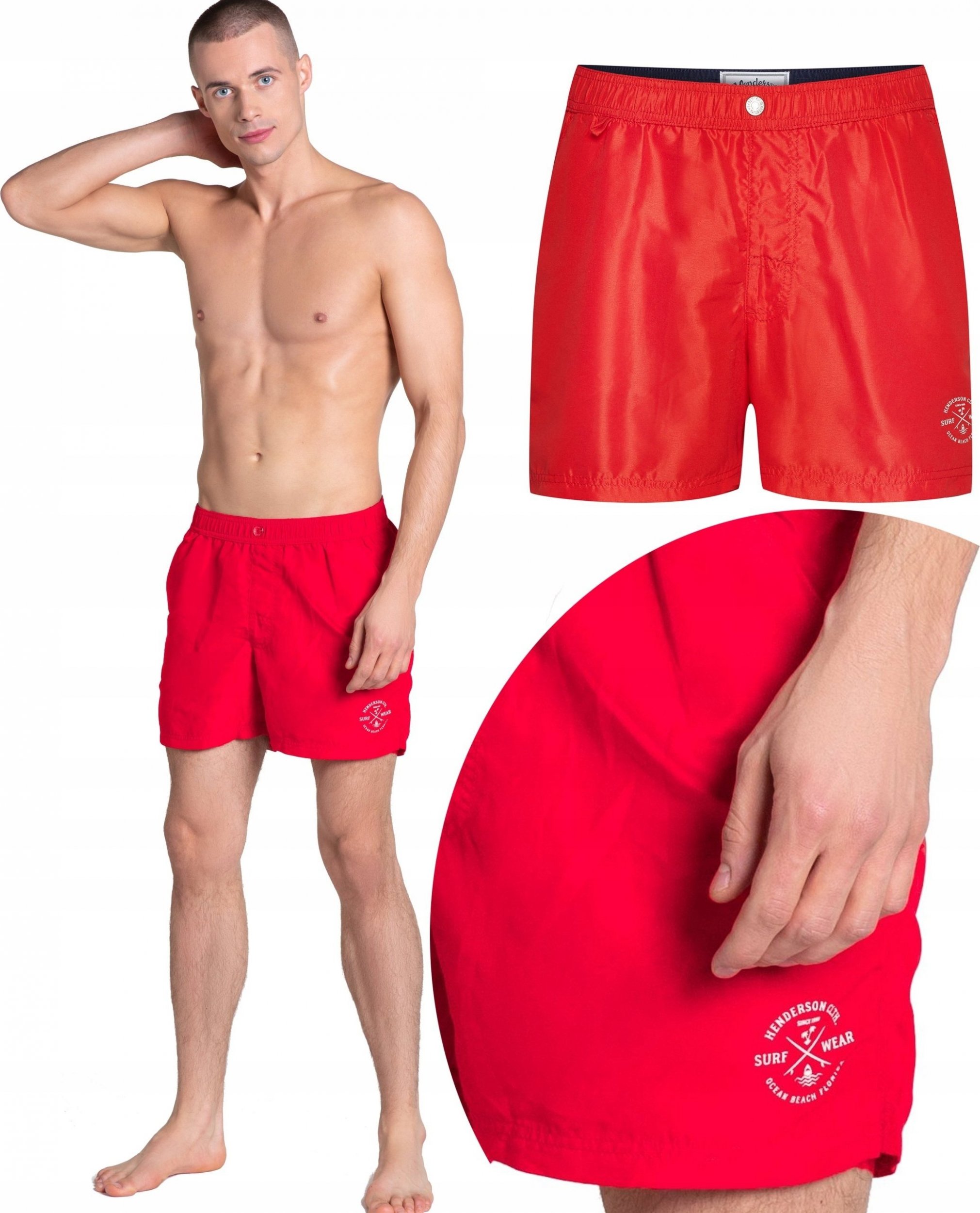 Henderson HENDERSON męskie szorty spodenki kąpielowe XXL 2XL
