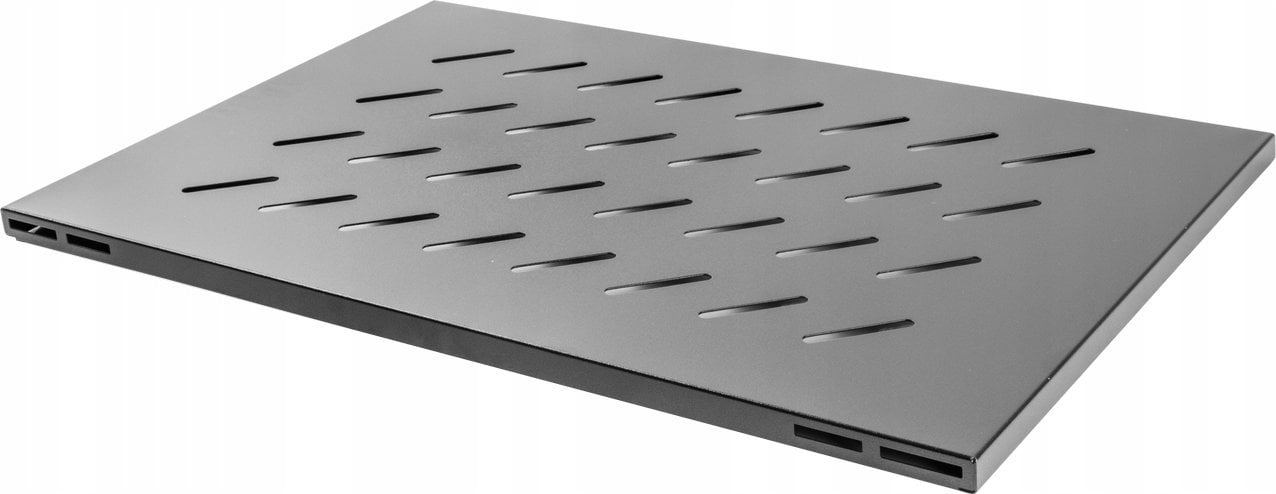 Lanberg Półka do open rack 19" 1000MM czarna Lanberg (1U/480.5X780mm udźwig do 120kg, montaż 4-punktowy)