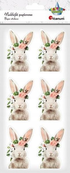 Titanum Naklejki papierowe zaj±c 6szt.