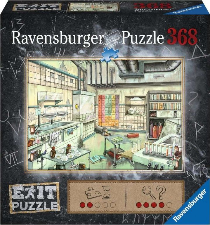 Ravensburger Puzzle 368 Exit Laboratorium