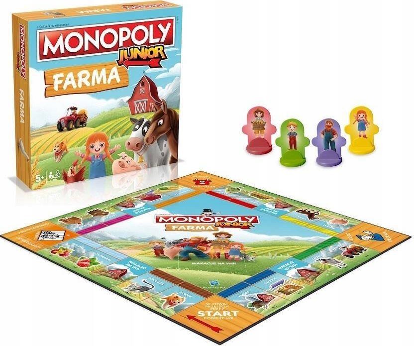 Winning Moves MONOPOLY JUNIOR Farma WM04483 55406