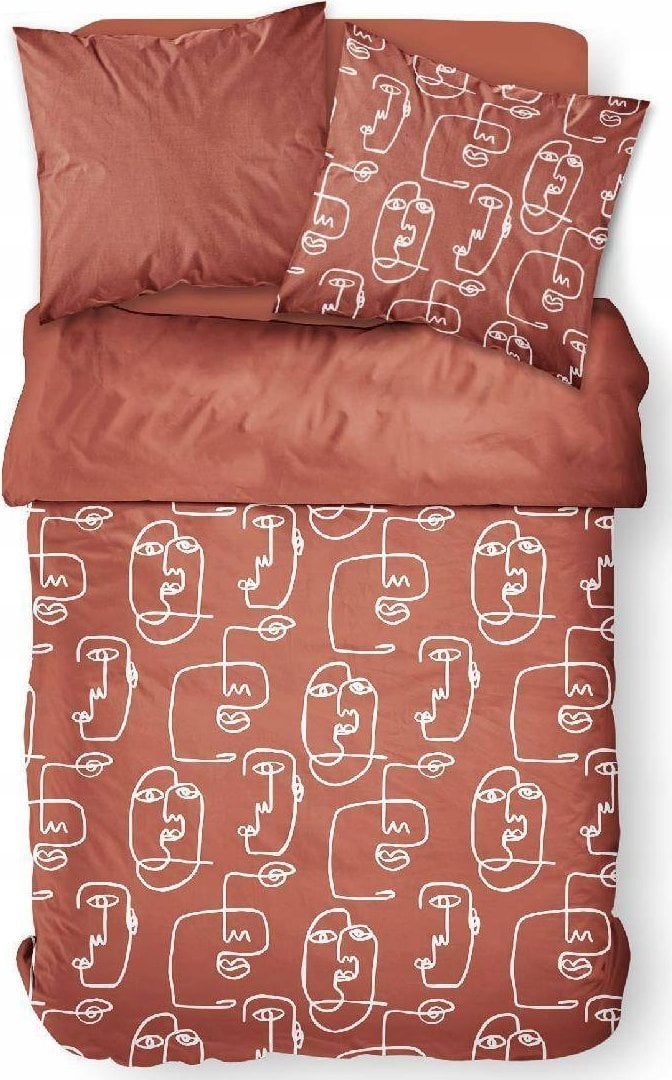 TODAY Pościel bawełniana Geometry, dwustronna, 220 x 240 cm