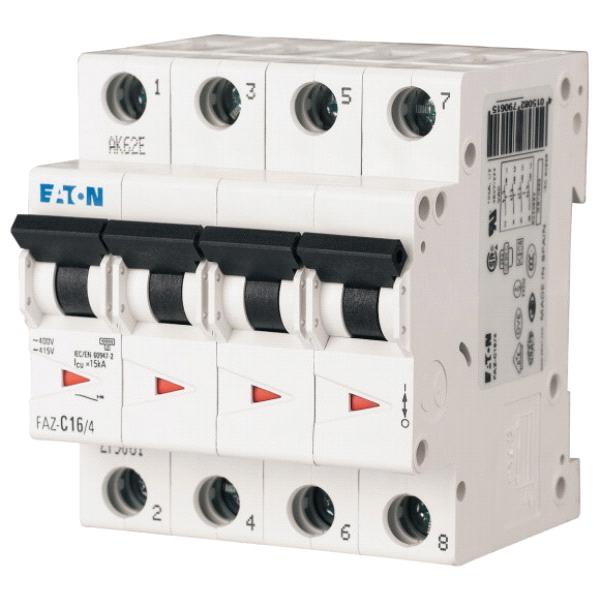 Eaton Wyłącznik nadprądowy 15KA FAZ-C16 4 moduły - 279061