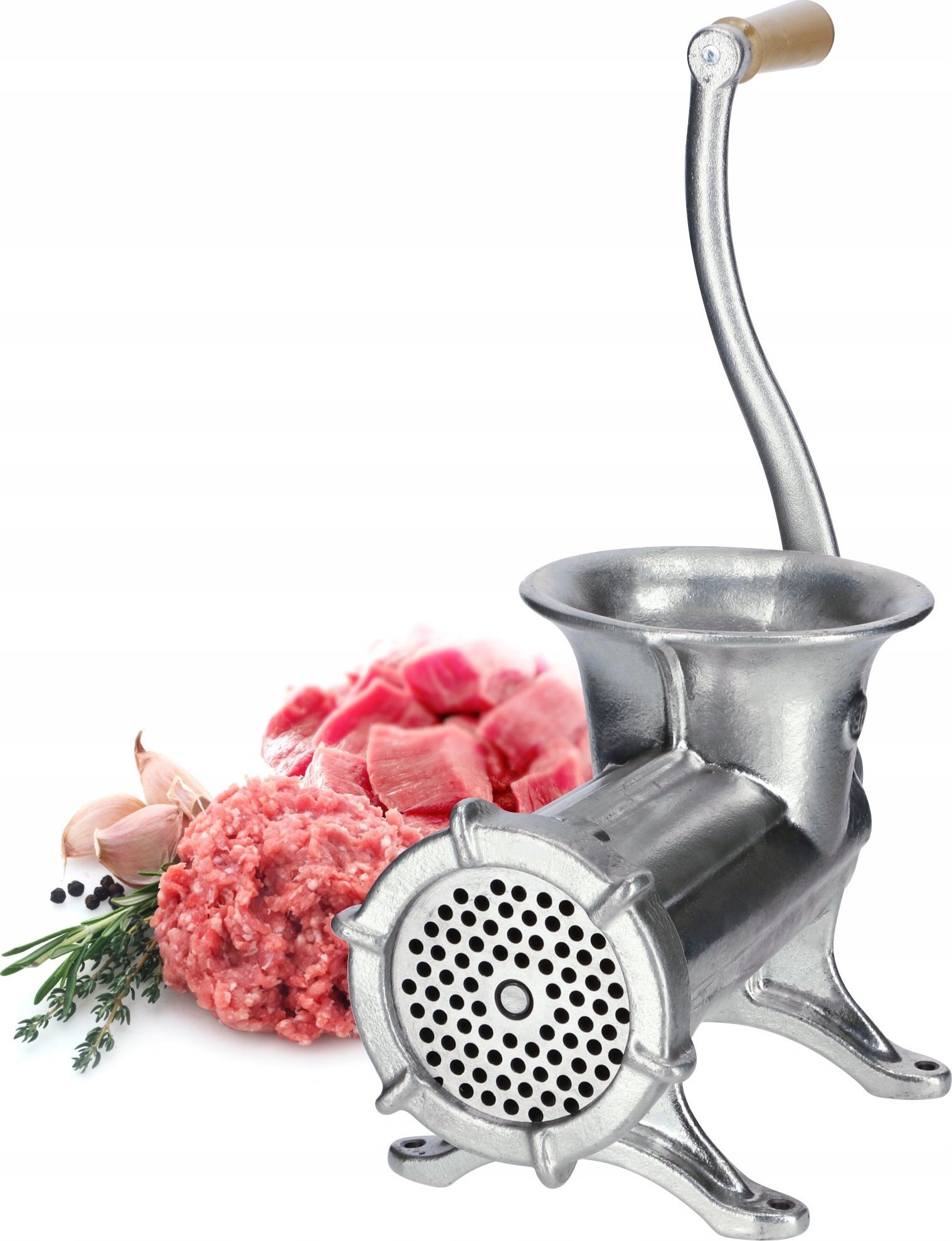 Maszynka do mielenia mięsa Kadax Maszynka Do Mielenia Mięsa Ręczna Żeliwna Nr 32