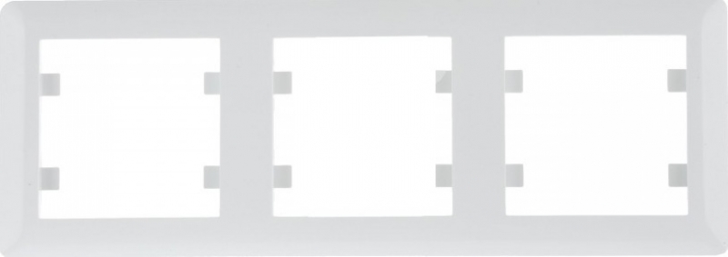 Hager Ramka potrójna Lumina 2 biała (WL5230)