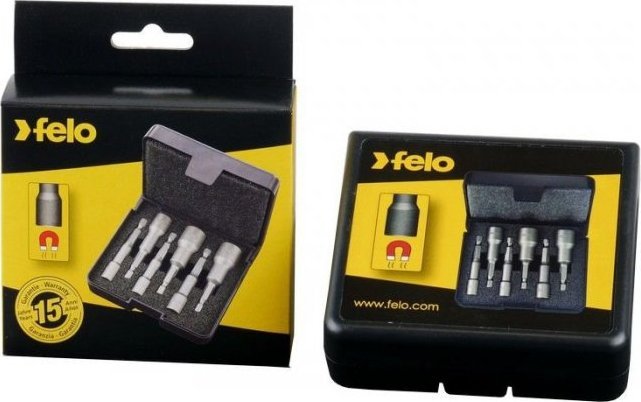Felo ZESTAW 6 BITÓW NASADOWYCH SW 6-13MM FELO+ETUI (1 KPL)