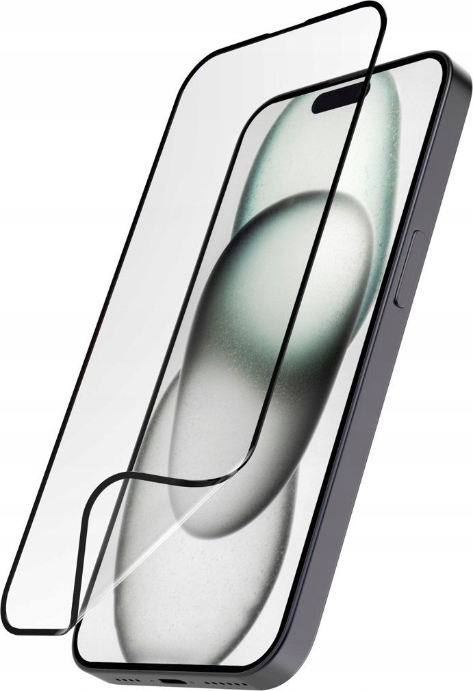 Hama HAMA SZKŁO OCHRONNE SYPER HYBRYDOWE D3O IPHONE 15, RAMKA MONTAŻOWA W ZESTAWIE
