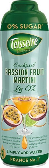Teisseire Syrop koncentrat limonka i marakuja Martini Bez cukru 600ml - Teisseire