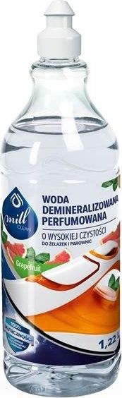 Mill MILL_Clean woda demineralizowana o wysokiej czystości do żelazek, parownic, nawilżaczy powietrza Grapefruit 1,22l