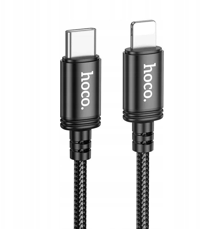 Kabel USB Hoco USB-C - Lightning 2 m Czarny