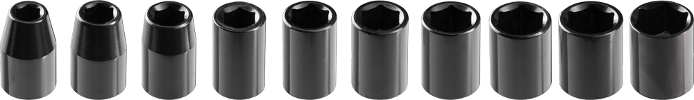 Neo Zestaw nasadek udarowych 6-kątnych 10-24mm 10szt. (12-101)