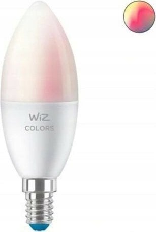 WiZ WiZ,Candle,4,9W,2200-6500 (RGB),C37,E14,1 pcs lightsource