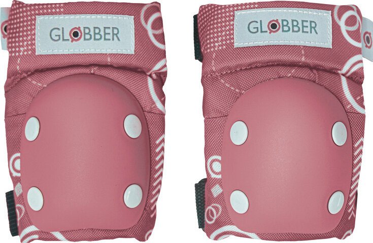 Ochraniacze dla dzieci na łokcie i kolana Globber / Deep Pastel Pink - Shapes 529-211