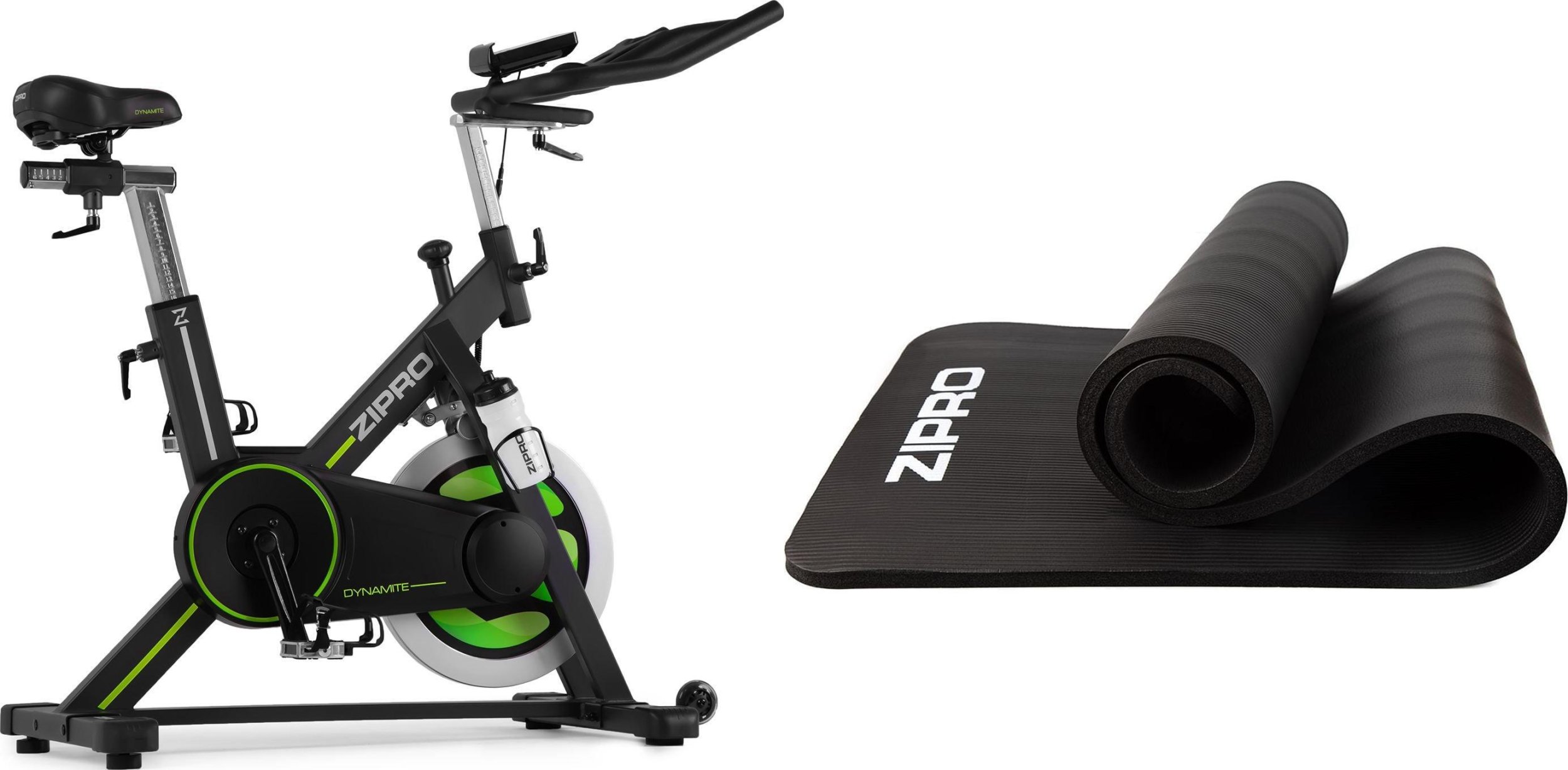 Rower stacjonarny Zipro Rower treingowy Zipro Dynamite + Mata treningowa Zipro
