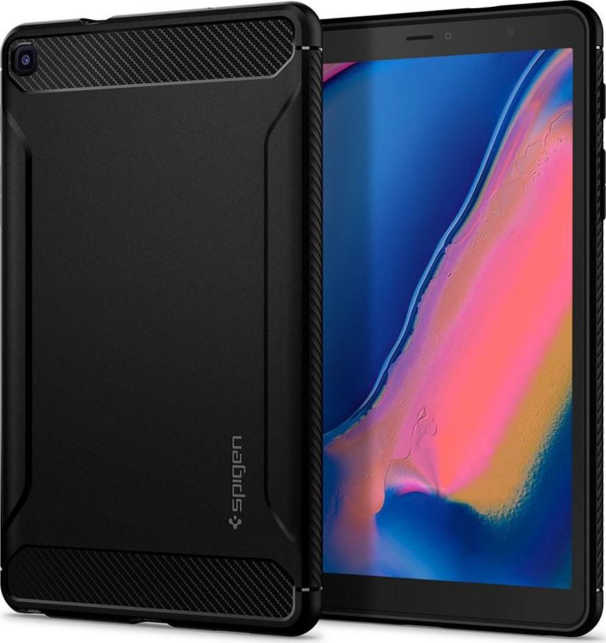Etui na tablet Spigen Spigen Rugged Armor Galaxy Tab A 8.0 S-Pen 2019 P200/P205 Matte Black uniwersalny