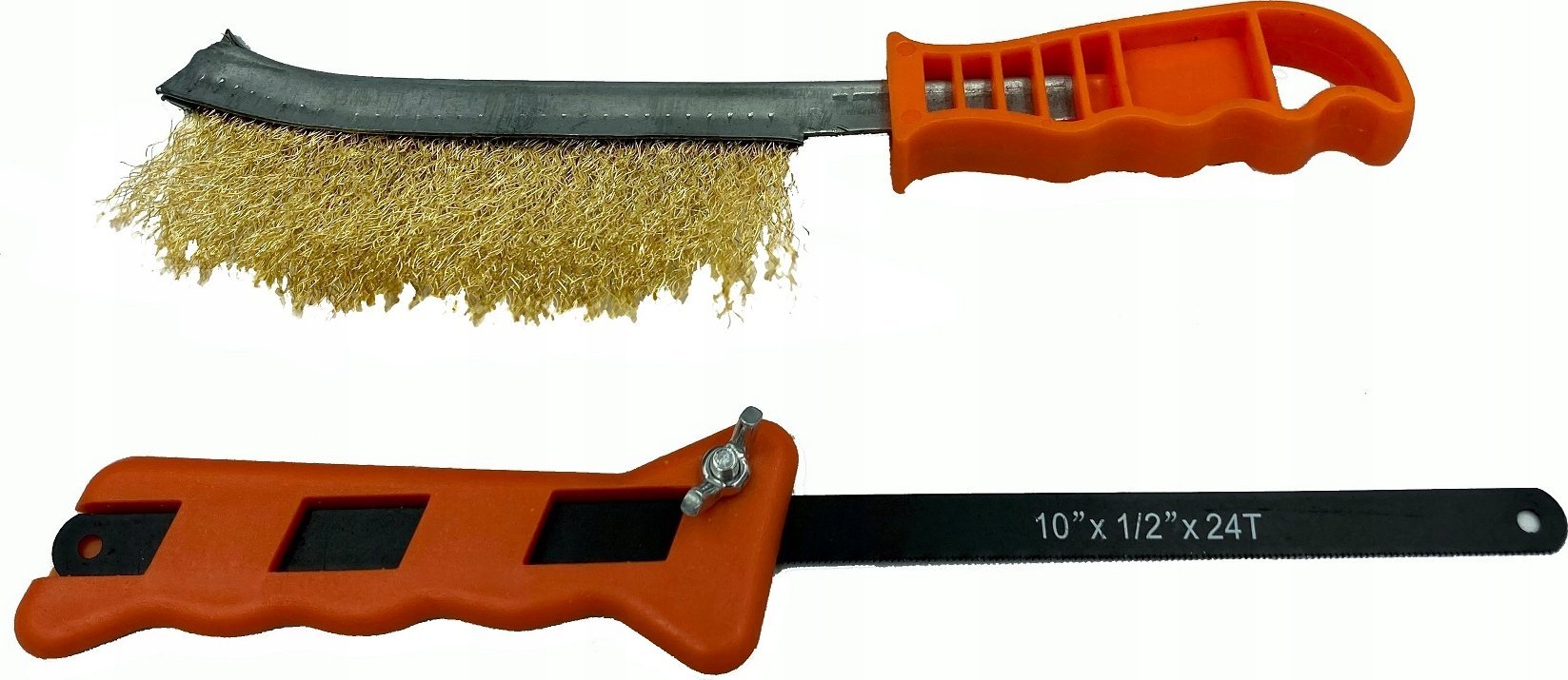 Isma Szczotka druciana stalowa - mosiądzowana