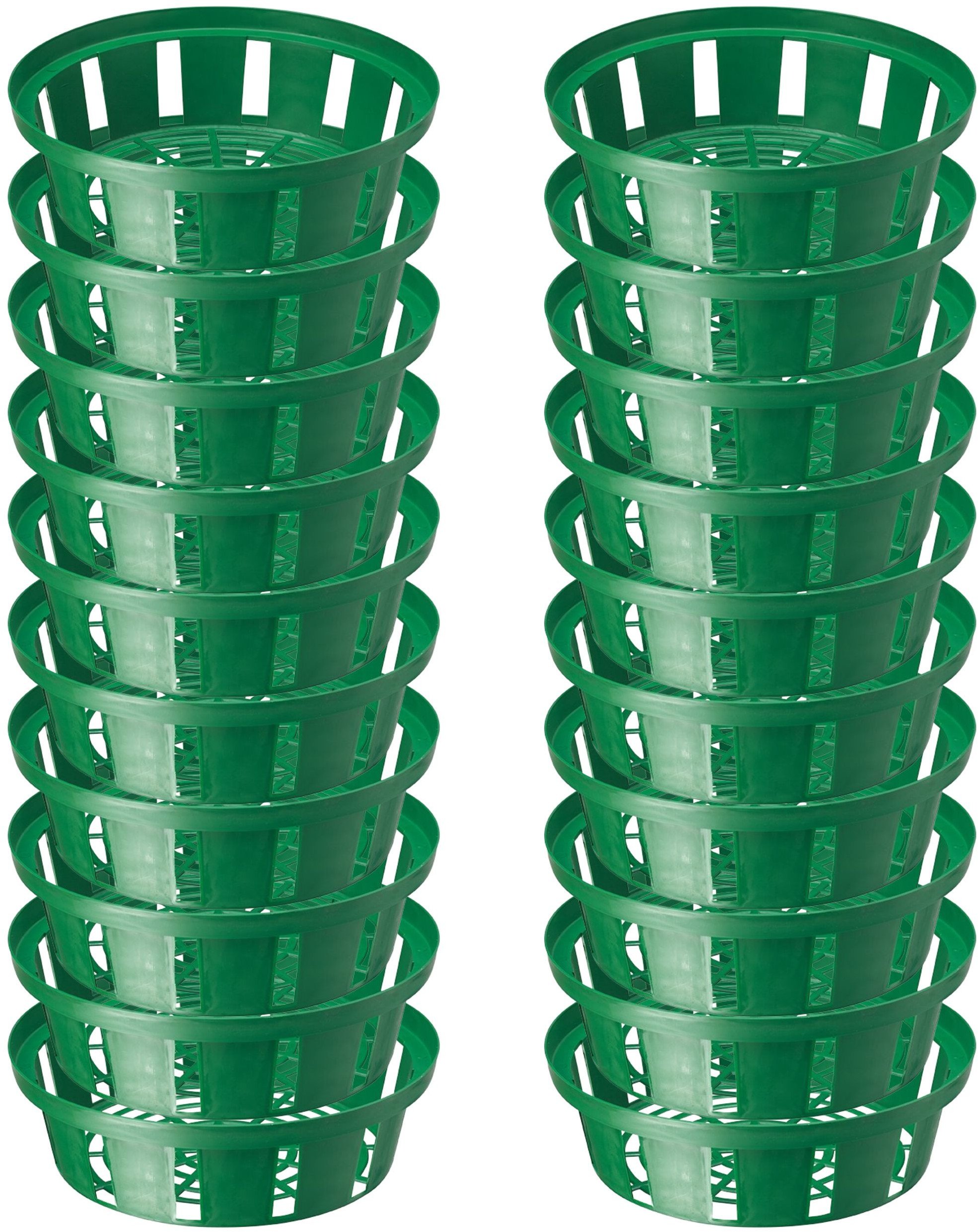 20x Koszyk okrągły na cebulki 23cm Osłonka do sadzenia