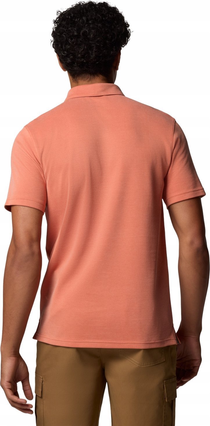 Columbia Nelson Point Polo 1772721851 Pomarańczowe XL