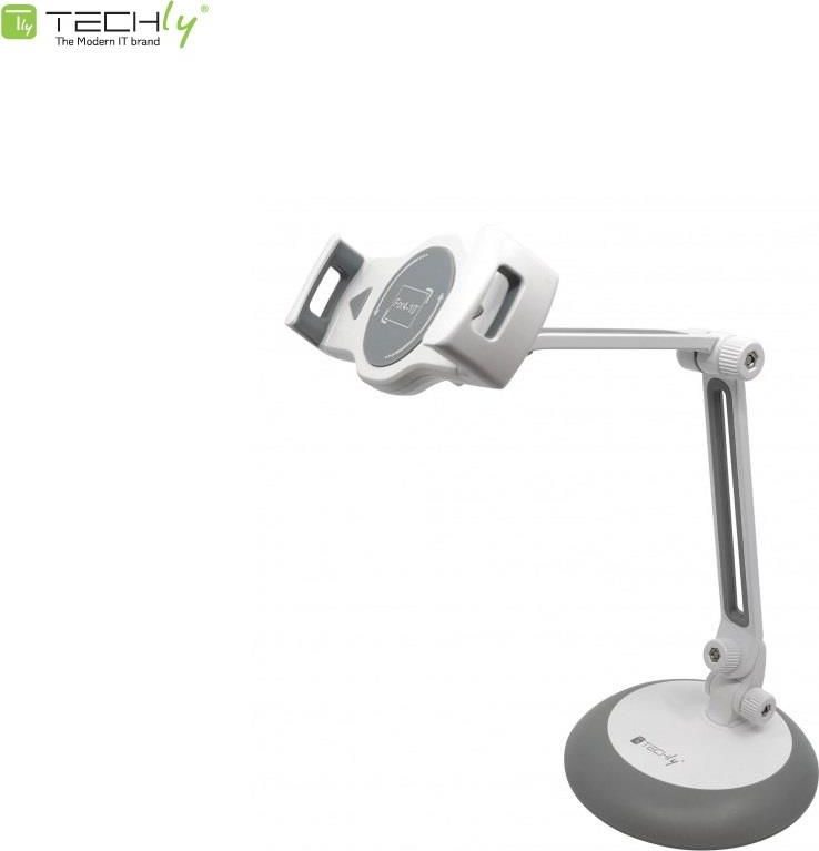 Uchwyt Techly Techly Uniwersalne ramię biurkowe do smartfonu i tabletu 4-10 regulowane