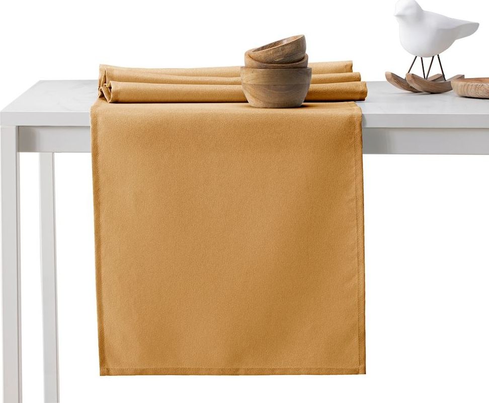 AmeliaHome AmeliaHome bieżnik plamoodporny EMPIRE HMD GOLD 40X120