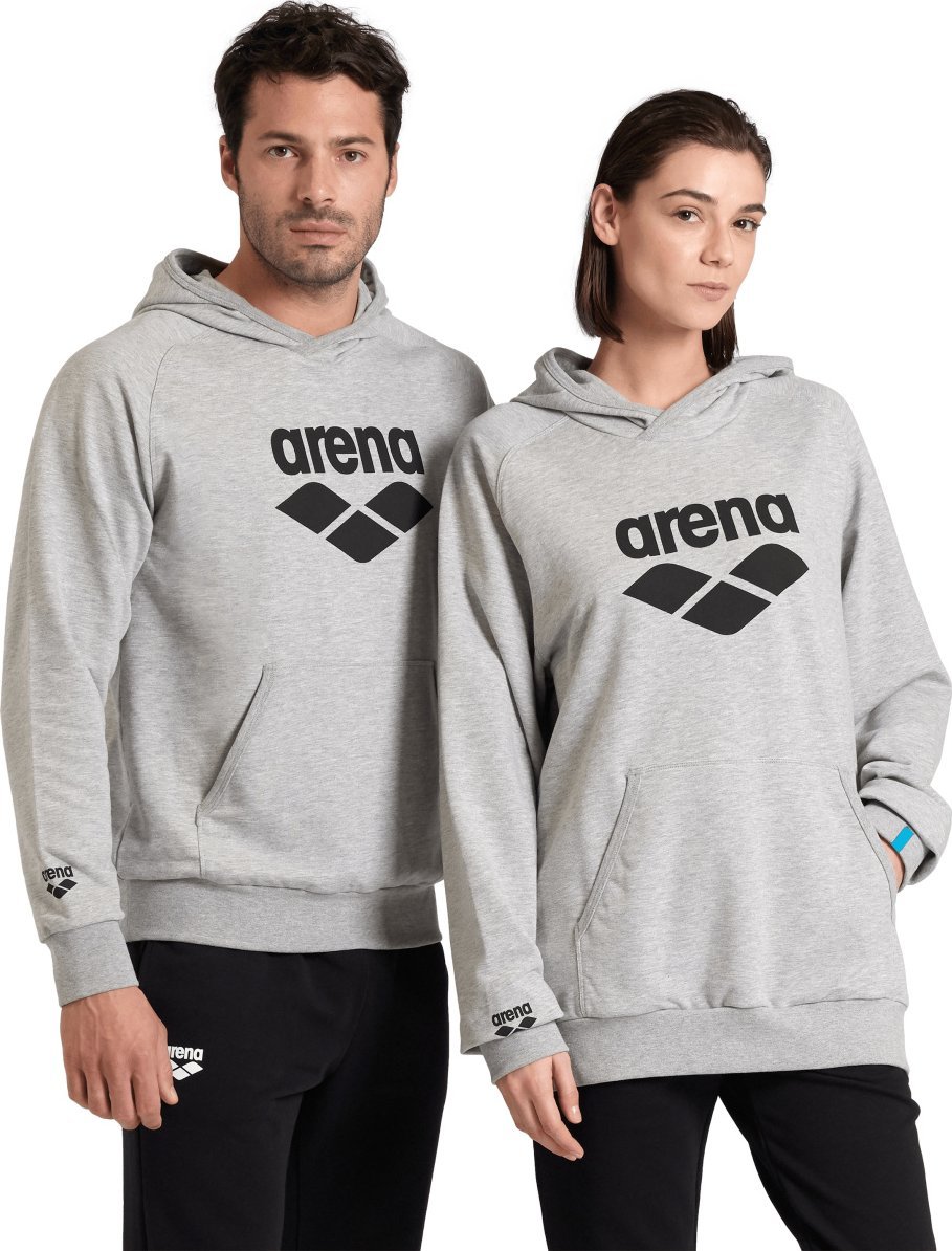 Arena Bluza z kapturem polarowa bawełniana kangurka sportowa Arena Sweat Graphic R.XL
