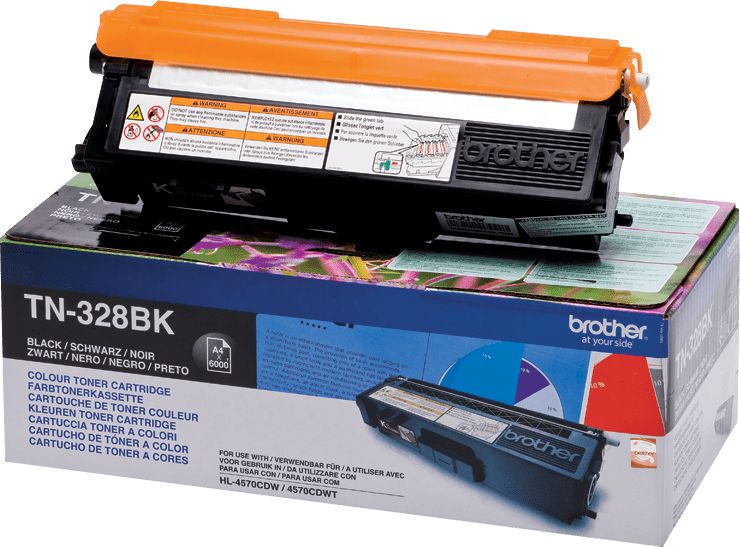 Toner Brother TN-328 Black Oryginał (TN328BK)