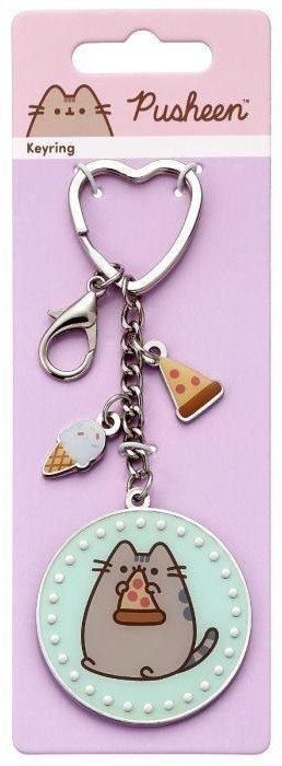 Pusheen Brelok z Pizzą - Uroczy dodatek dla miłośników kotów i smakowitych przyjemności