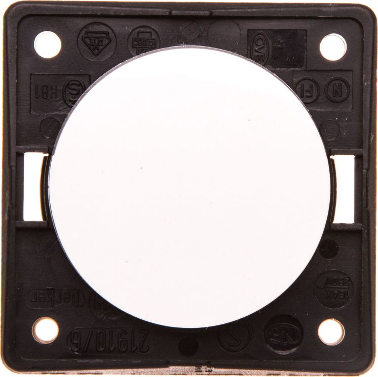 Berker Integro Flow/Pure Łącznik klawiszowy uniwersalny 16AX IP20 śnieżnobiały (0936562509)