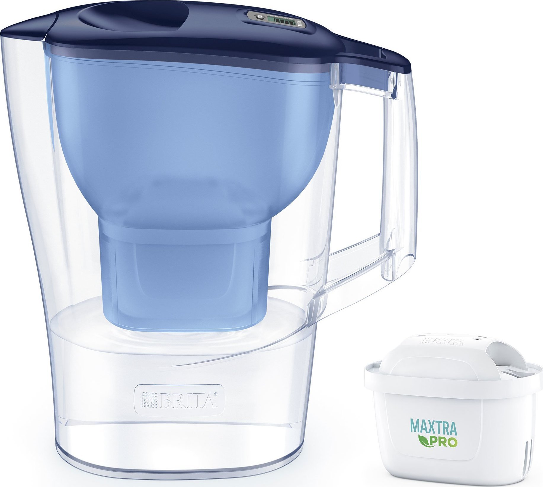 Dzbanek filtrujący Brita Vandens filtravimo indas Brita ALUNA, 2.4 l, mėlyna