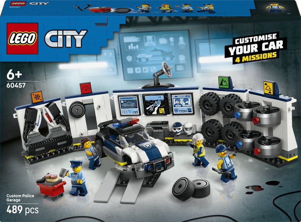 LEGO City Policyjny warsztat tuningowy (60457)