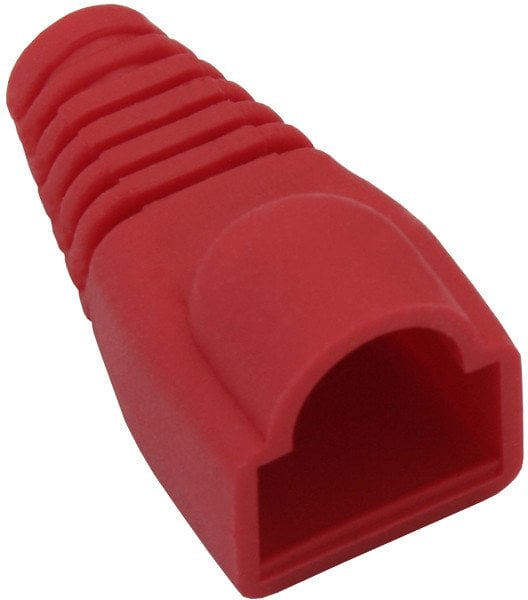 0155# Osłona gumowa 8p8c czerwona