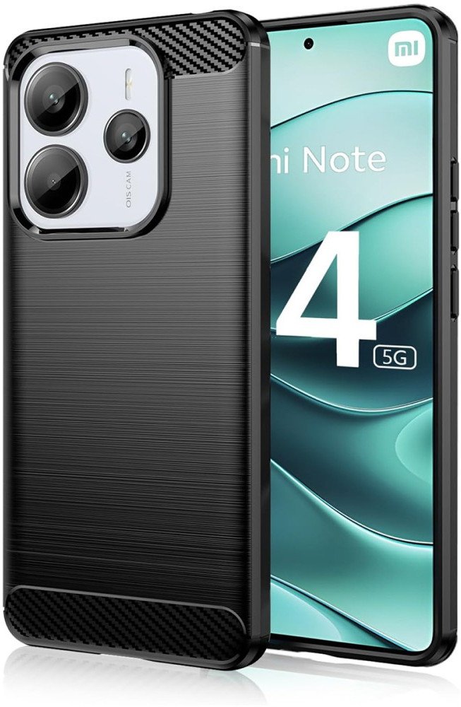 Etui pancerne Supero tpucarbon do Xiaomi Redmi Note 14 5G, Czarne