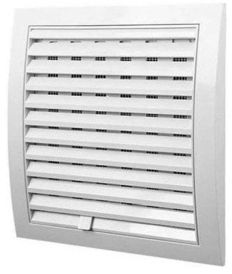 GRILLE ADJUSTABLE 148X153/D100, WHITE
