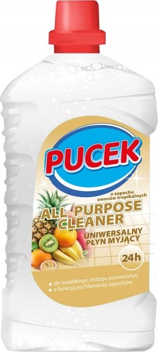 Chemia Uniwersalny płyn myjący PUCEK, o zapachu egzotycznych owoców, 1000 ml