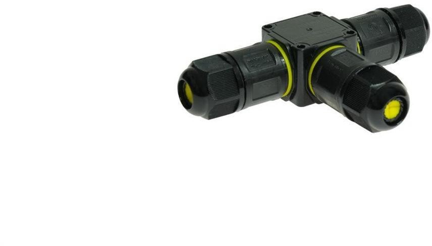 Rozgałęźnik kablowy hermetyczny IP68 3-pin zaciskowy stały 24A 450VAC (0,5-2,5mm) RKH3-3SS W-00400