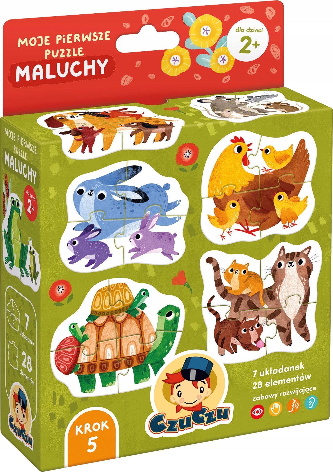 Czuczu Układanka Moje pierwsze puzzle - Maluchy