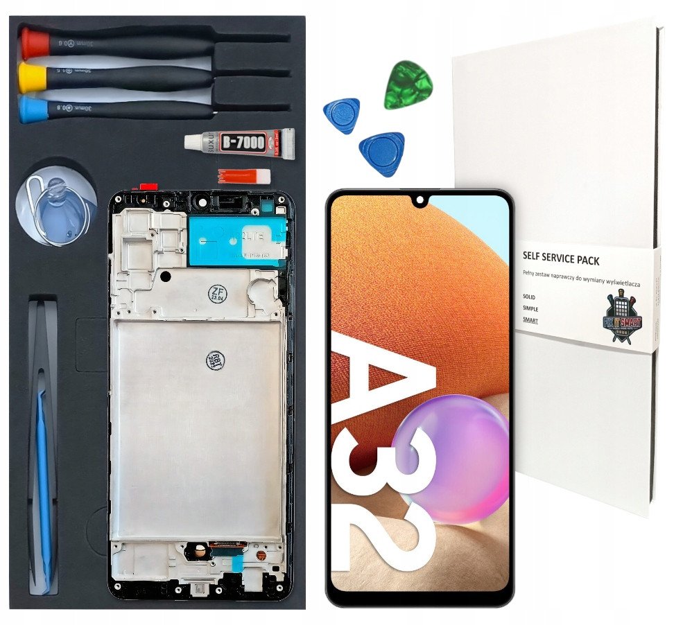 WYŚWIETLACZ LCD DO SAMSUNG GALAXY A32 4G INCELL RAMKA ZESTAW WYMIANA A325